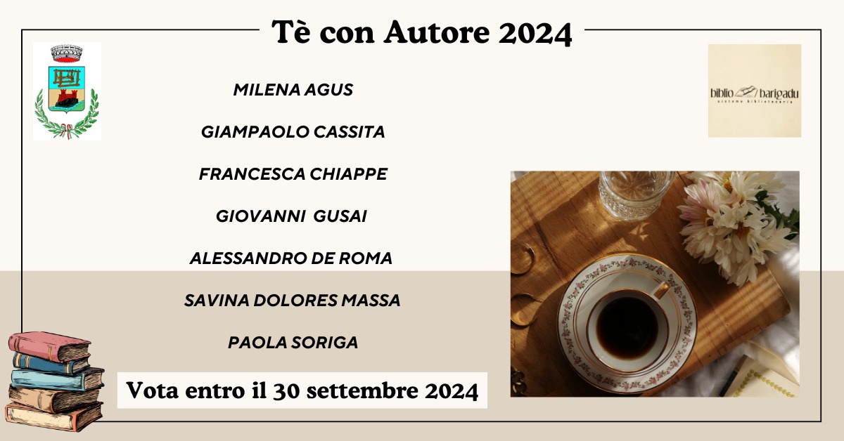 Tè con l'autore edizione 2024