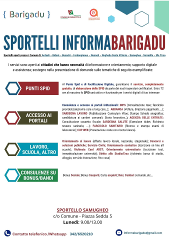 Sportello Informa Barigadu